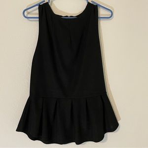 Mossimo Sleeveless Peplum Top